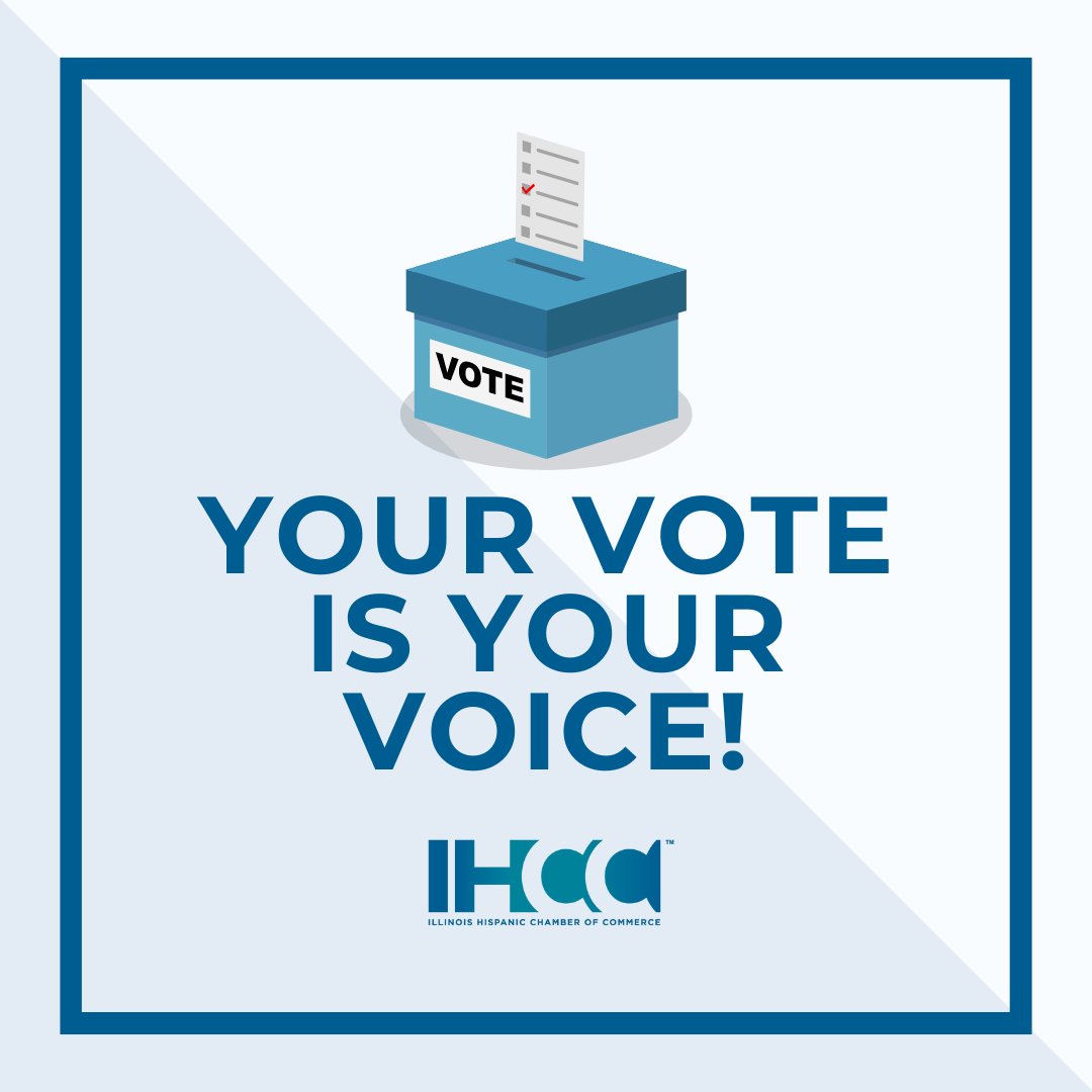 It's Election Day in Illinois. Make your voice heard and vote today! Polls close at 7 pm. You can find your nearest polling location using the following link: ova.elections.il.gov/PollingPlaceLo….