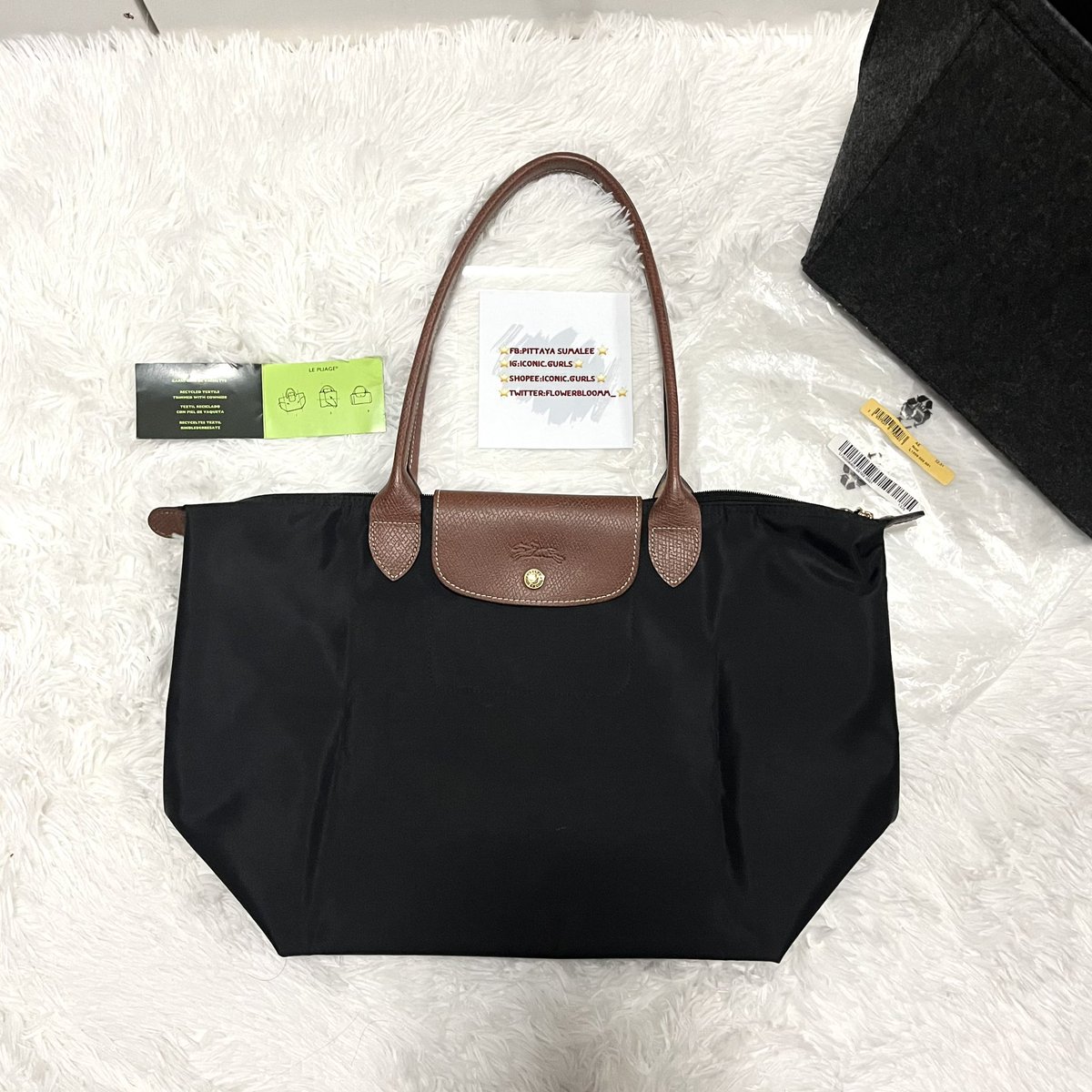 Musuzaka_'s tweet photo. ✨ส่งต่อ LONGCHAMP LE PLIAGE BAG✨
📌Size L หูยาว 30x31x19 เซน
📌Used Once Very New✨ สายแบกควรจัดมีค่า✨
*สะพายไปรอบนึงแล้วรู้สึกใหญ่ไปอยากเปลี่ยน*
📌4,890฿รวมส่ง พร้อมโอนลดได้🖤
📌แถมที่จัดระเบียบกระเป๋าฟรี✨
📍นัดรับเซนทรัลเวสเกตหรือBTS เซนต์หลุยส์ได้
**สนใจจริงๆค่อนDMมานะคะ** https://t.co/eTR2zvjfpw