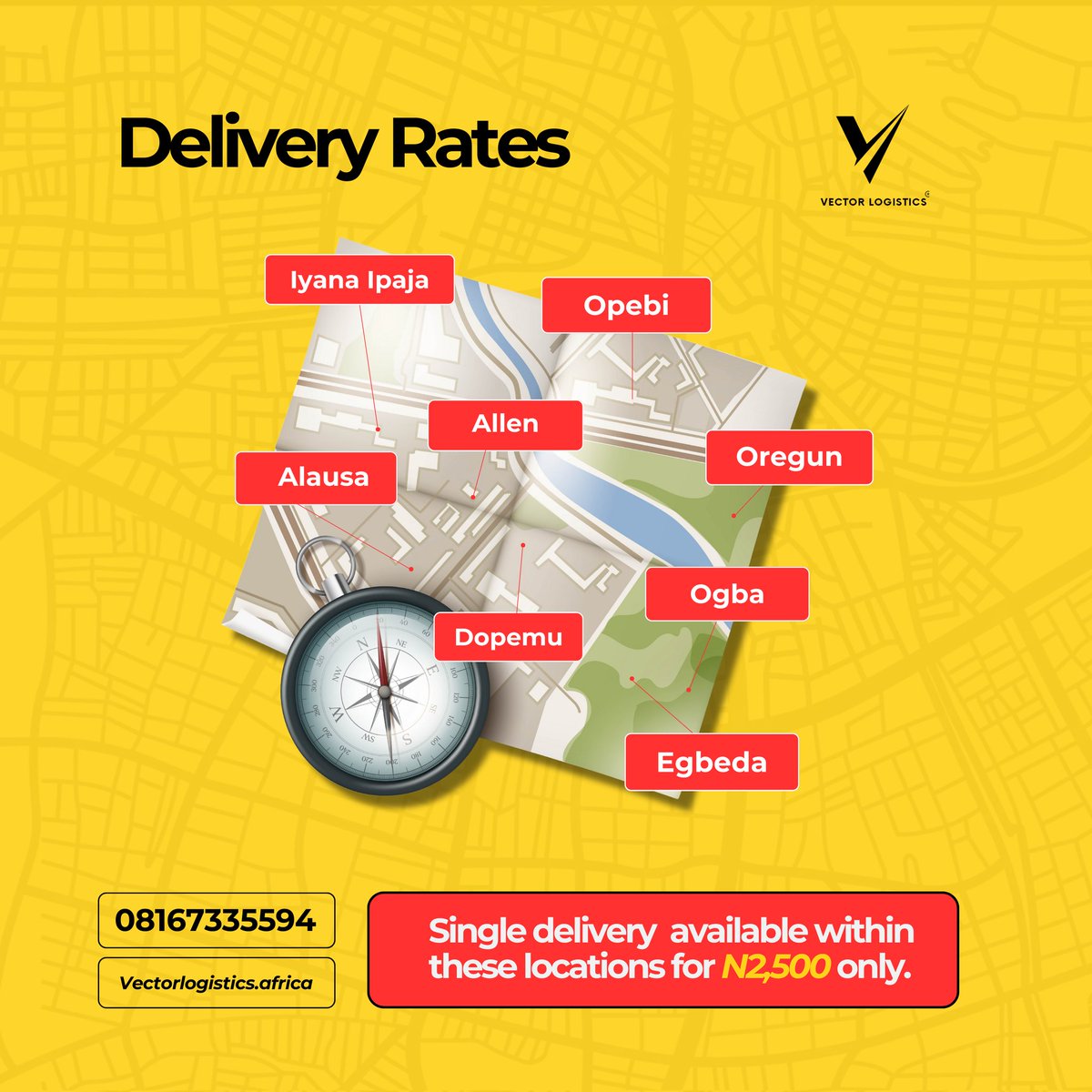 Vectorlogafrica's tweet photo. Got a need for speedy delivery with these locations?? We've got you covered 😉👌🏽

Our riders are always on time to keep you and your customers happy 😊!
To deliver within these locations you can send us a dm or call our number 08167335594, the earlier the better 😉 https://t.co/qKrQgtpkPu