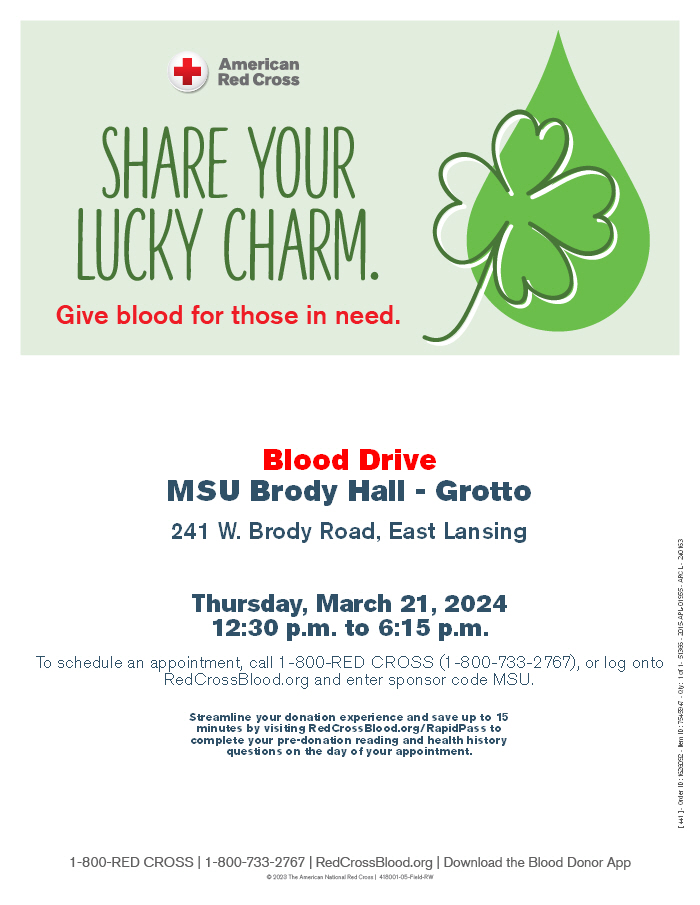 MSU Red Cross tweet media