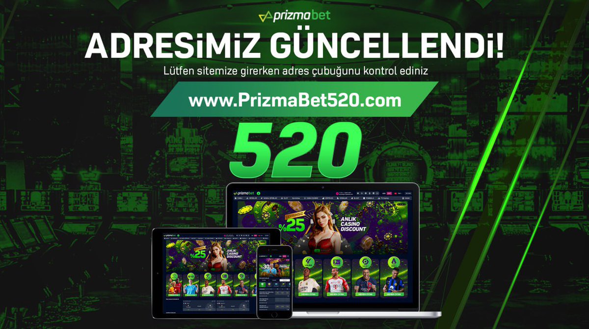 🖱Adresimiz güncellenmiştir: prizmabet520.com