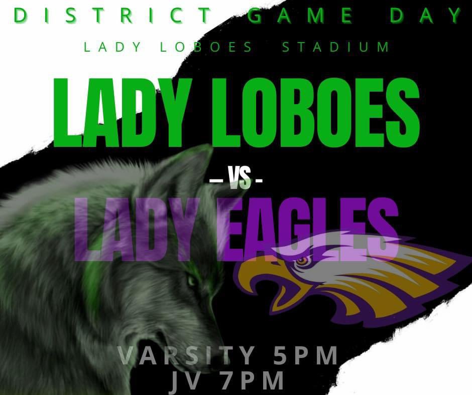 LadyLoboes's tweet photo. IT’S GAME DAY!!🟢🐾

The Lady Loboes play at Home today against the Pecos Lady Eagle.
#standingonbusiness https://t.co/RuUvY0PpYm