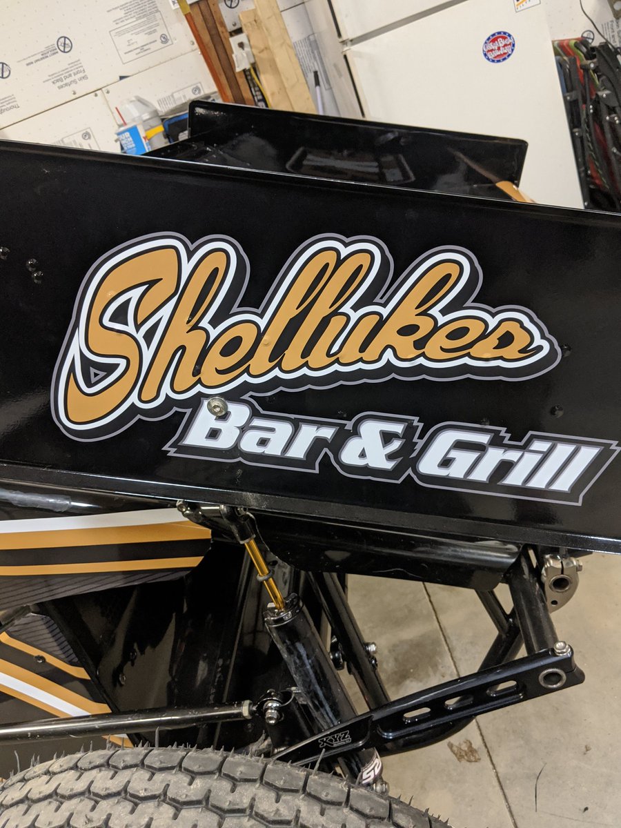 JKiserRacing23's tweet photo. Sponsor Spotlight: Welcome The "BEST BAR IN FREMONT", back on the JKR #23. #ShellukesBarAndGrill is back on board for the 2024 Season. Shelley has become a great friend of ours that we respect tremendously and it's an honor and a privilege to have Shellukes back on board. https://t.co/HapqnMEdMm