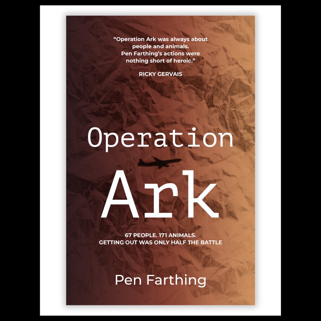 🚨 We’re thrilled to reveal the cover for Operation Ark by @PenFarthing! 67 People. 171 Animals. Getting out was only half the battle Out July 2024. Pre-order details coming soon! #operationark #oparkthebook