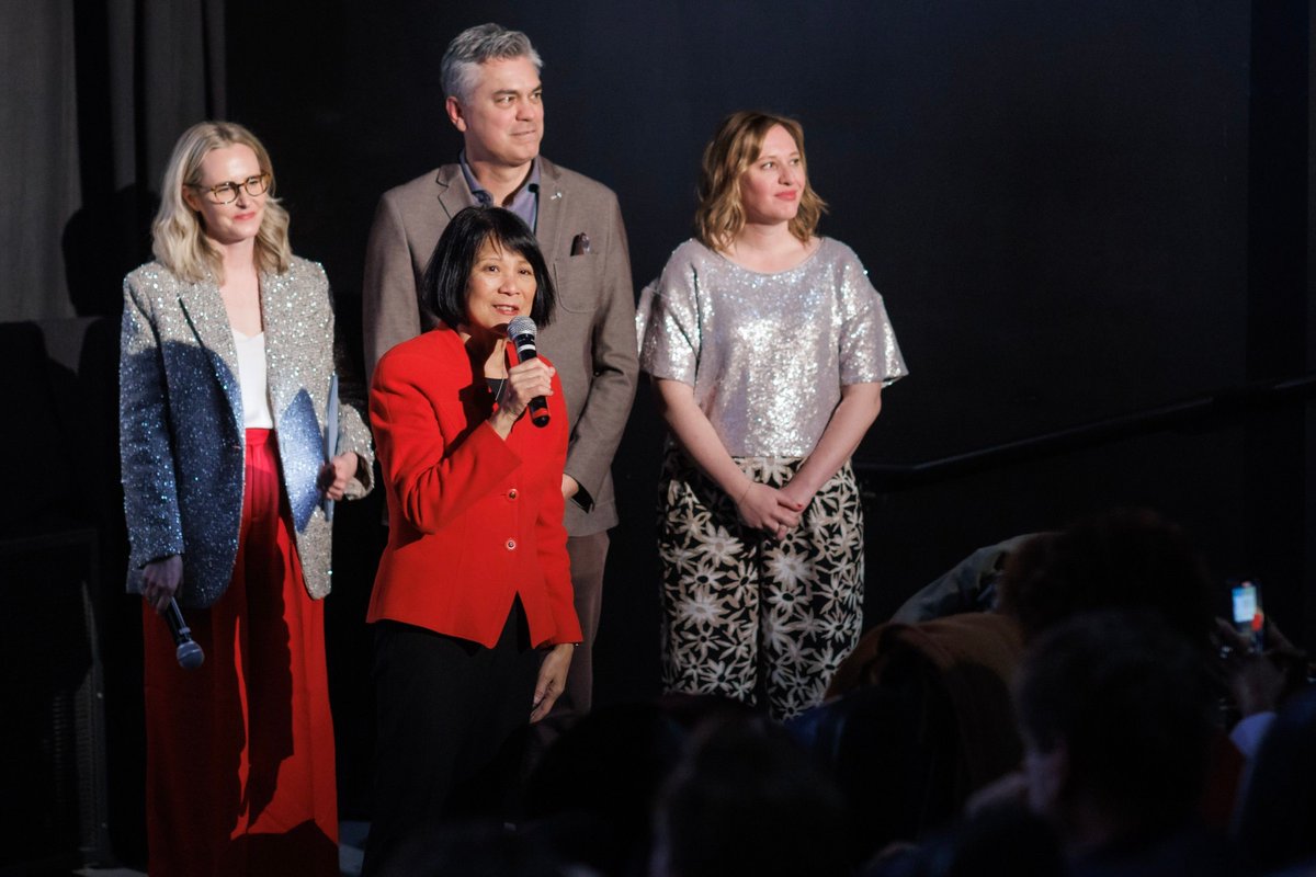 MayorOliviaChow's tweet photo. There is nothing like a night out at the movies! 🍿

It was so much fun to help open the @CanFilmFest and celebrate amazing Canadian filmmakers and Canadian stories. https://t.co/mJM8HMgYLR