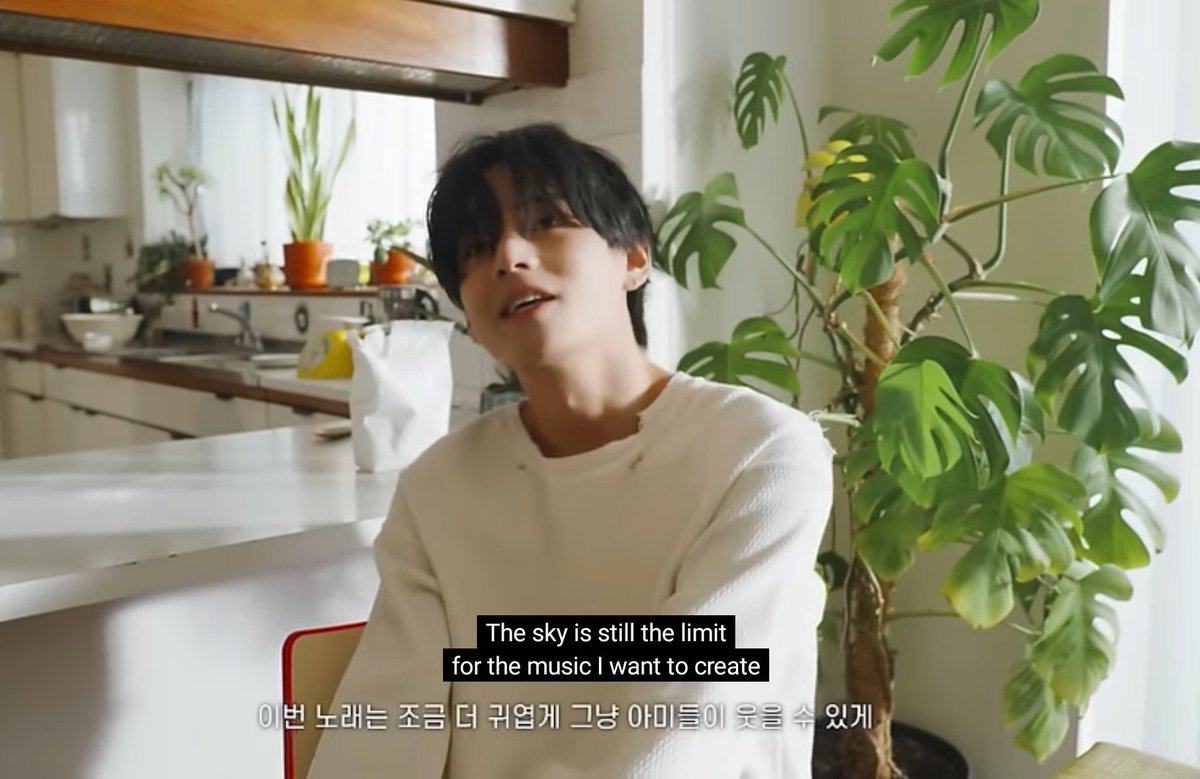 'The sky is still the limit for the music i want to create' – Taehyung
