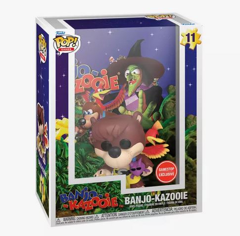 Pre-Order: Funko POP! Game Cover: Banjo Kazooie - Banjo and Pop! Kazooie 3.6-in Vinyl Figure GameStop Exclusive $24.99 via GameStop. ow.ly/kF5650QWGLR