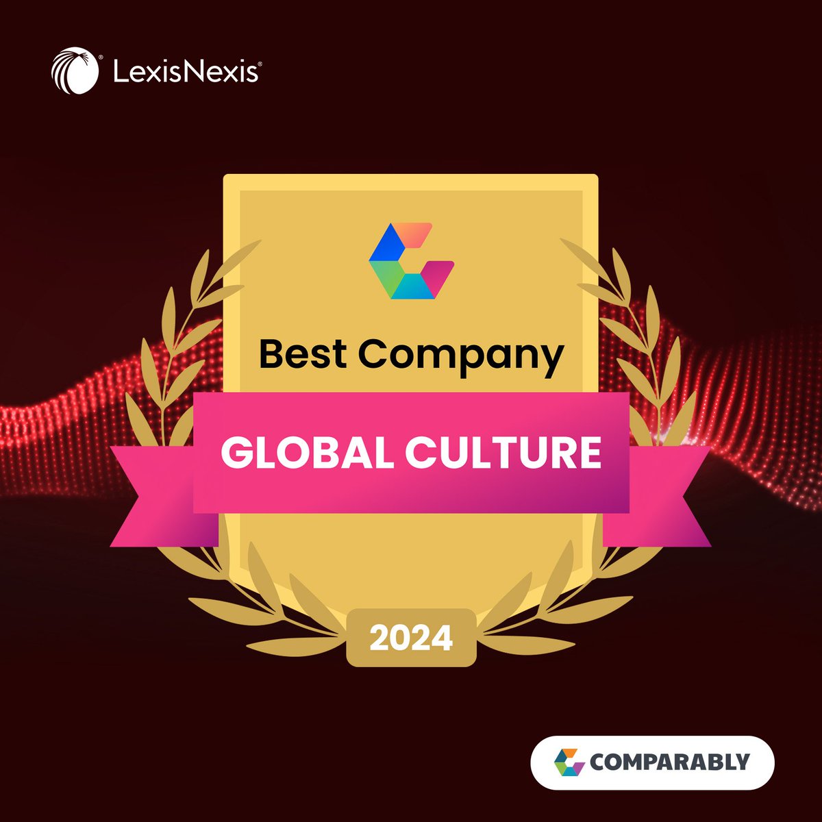 .@LexisNexis has been named one of the companies with Best Global Culture by Comparably! Are you ready to be a part of our dynamic team? Explore career opportunities with LexisNexis and join us in shaping a more just world! bit.ly/2QxKY8M