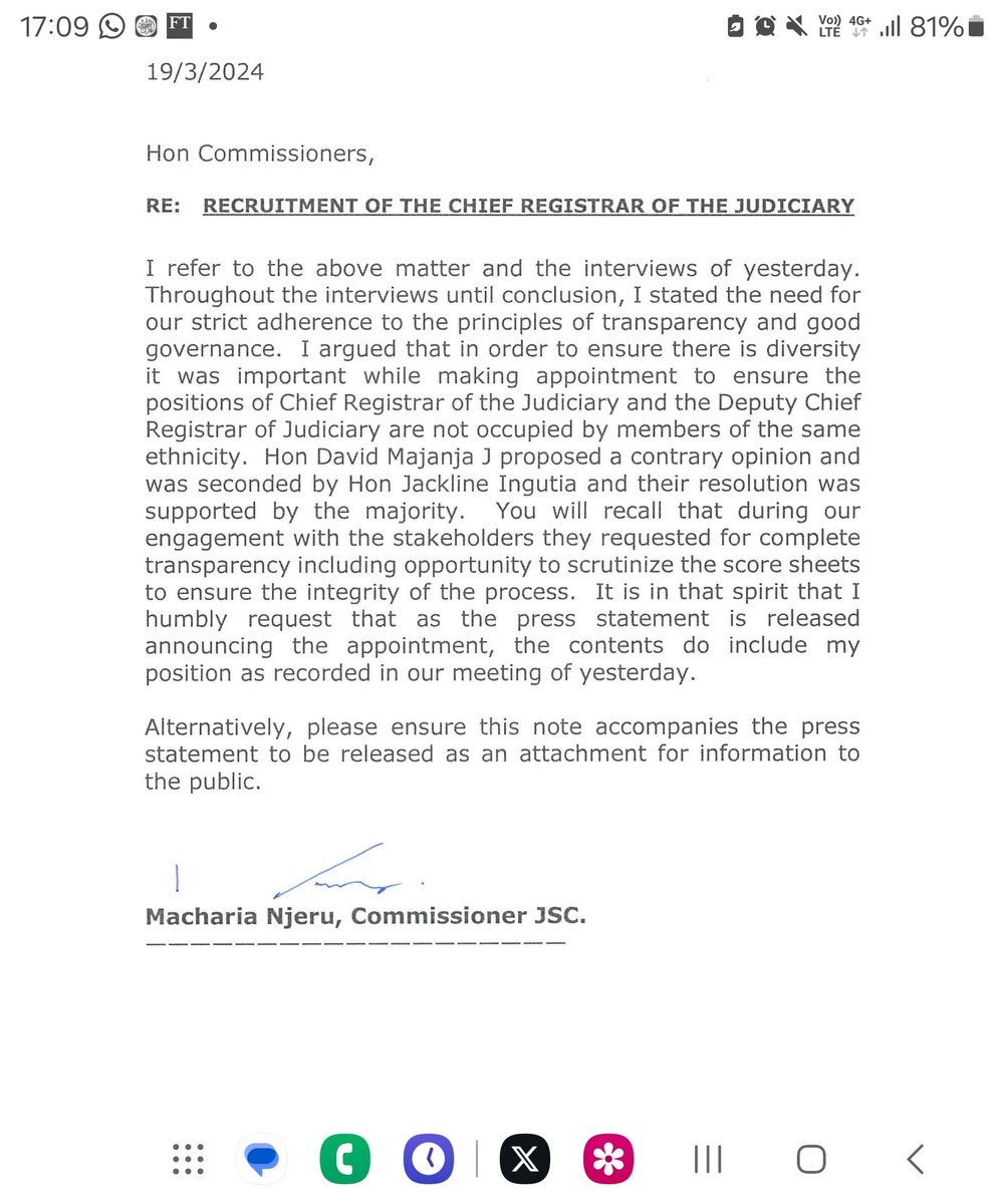 SHAME ON YOU AND SHUT UP Mr. Macharia Njeru...YOU ARE A TRIBAL BIGOT! Deny or confirm that you graded Ms Mokaya 14%...and you awarded your candidate 99%...SHAME ON YOU!