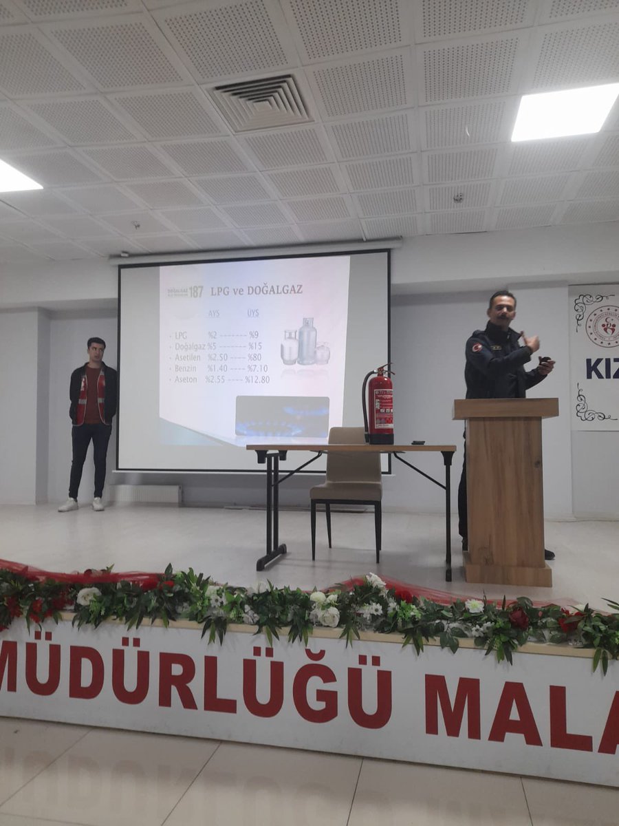MalatyaKYGM's tweet photo. Yurdumuzda İtfaiye Dairesi Başkanlığı'nın uzmanları tarafından yangınla ilgili bilgi ve seminer verildi. Ardından tatbikat yapıldı, yurt personeli güvenlik konusunda bilinçlendi.
.
📍Battalgazi Yurdu🏡
.
#YurdumdaRamazanBereketi https://t.co/12fDQaQwx1