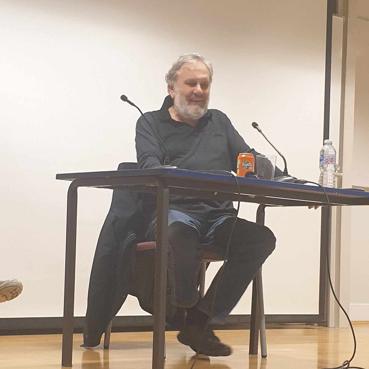 Now LIVE 🎥 @bbkinstitutes 💥DAY 1 of Slavoj Zizek's masterclass 'Welcome to the Age of Indifference' 💥Tickets available to watch now or attend DAY 2 on 21st March, 2-4pm 👉bit.ly/49Z9K5C