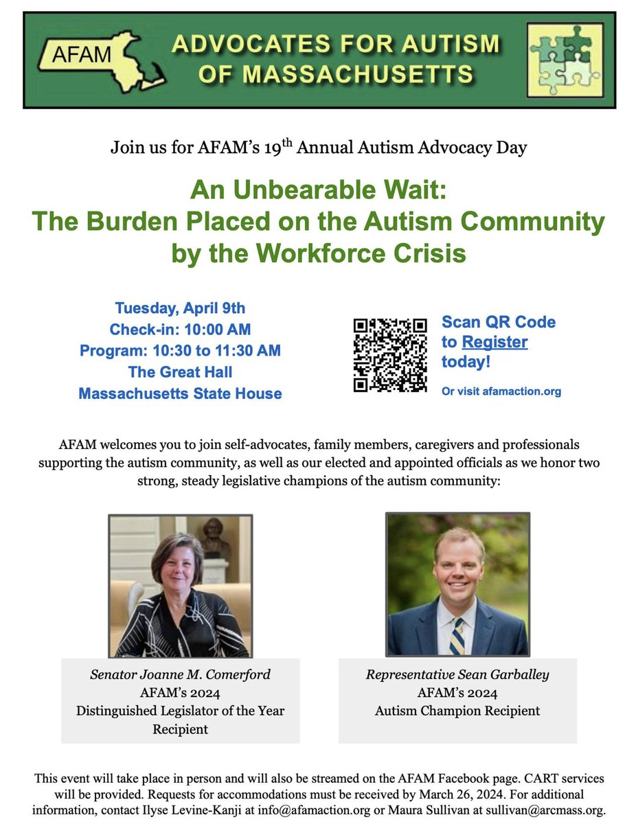 Advocates for Autism (@afamaction) on Twitter photo AFAM is a coalition of AMAZING organizations that support autistic people EVERY DAY, including <a href="/TheArcofMass/">The Arc of Massachusetts</a> <a href="/flutiefdn/">bythen</a> <a href="/Autismcentralma/">Autism Resource Ctrl</a> <a href="/AutismConnectMA/">Autism Connections</a> <a href="/MassAdvocates/">Massachusetts Advocates for Children</a> <a href="/autismspeaksbos/">Autism Speaks New England Chapter</a> <a href="/LifeworksArc/">Lifeworks</a> <a href="/NortheastArc/">Northeast Arc</a> <a href="/charlesrivercen/">Charles River Center</a> @bridgewellorg Register for Autism Advocacy Day👇 AFAM is a coalition of AMAZING organizations that support autistic people EVERY DAY, including <a href="/TheArcofMass/">The Arc of Massachusetts</a> <a href="/flutiefdn/">bythen</a> <a href="/Autismcentralma/">Autism Resource Ctrl</a> <a href="/AutismConnectMA/">Autism Connections</a> <a href="/MassAdvocates/">Massachusetts Advocates for Children</a> <a href="/autismspeaksbos/">Autism Speaks New England Chapter</a> <a href="/LifeworksArc/">Lifeworks</a> <a href="/NortheastArc/">Northeast Arc</a> <a href="/charlesrivercen/">Charles River Center</a> @bridgewellorg Register for Autism Advocacy Day👇