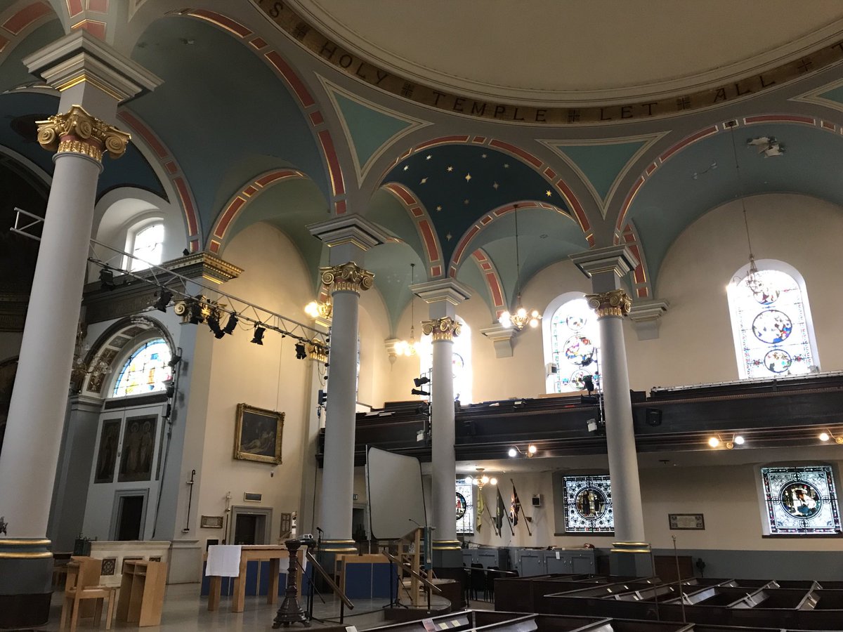 Meetings in Banbury today meant a quick visit to the magnificent church. Monumental architecture and magnificent Victorian decoration in a fine market town.