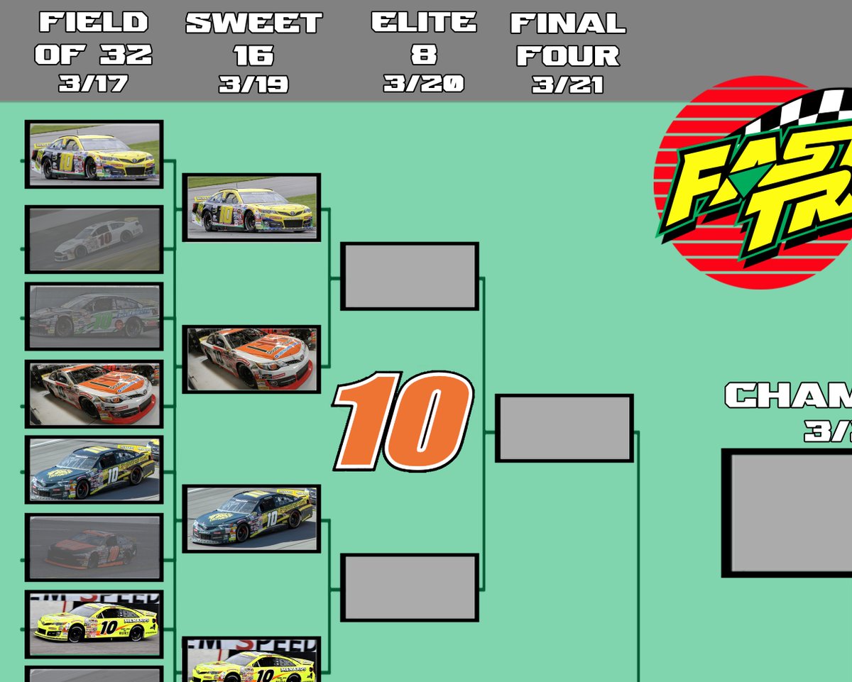 FastTrack_11's tweet image. WE'VE GOT #UPSETS in the first round of the #BracketChallenge . 

We move on to the Sweet 16 Fast Track Paint Schemes today.

Vote Here --&amp;gt;
forms.gle/8EtrGf3z5zBLLE…