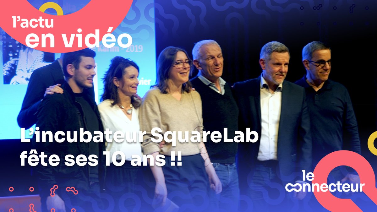 Le SquareLab fête ses 10 ans ! 🎂

🎬 youtu.be/cUOJ_o-90p0