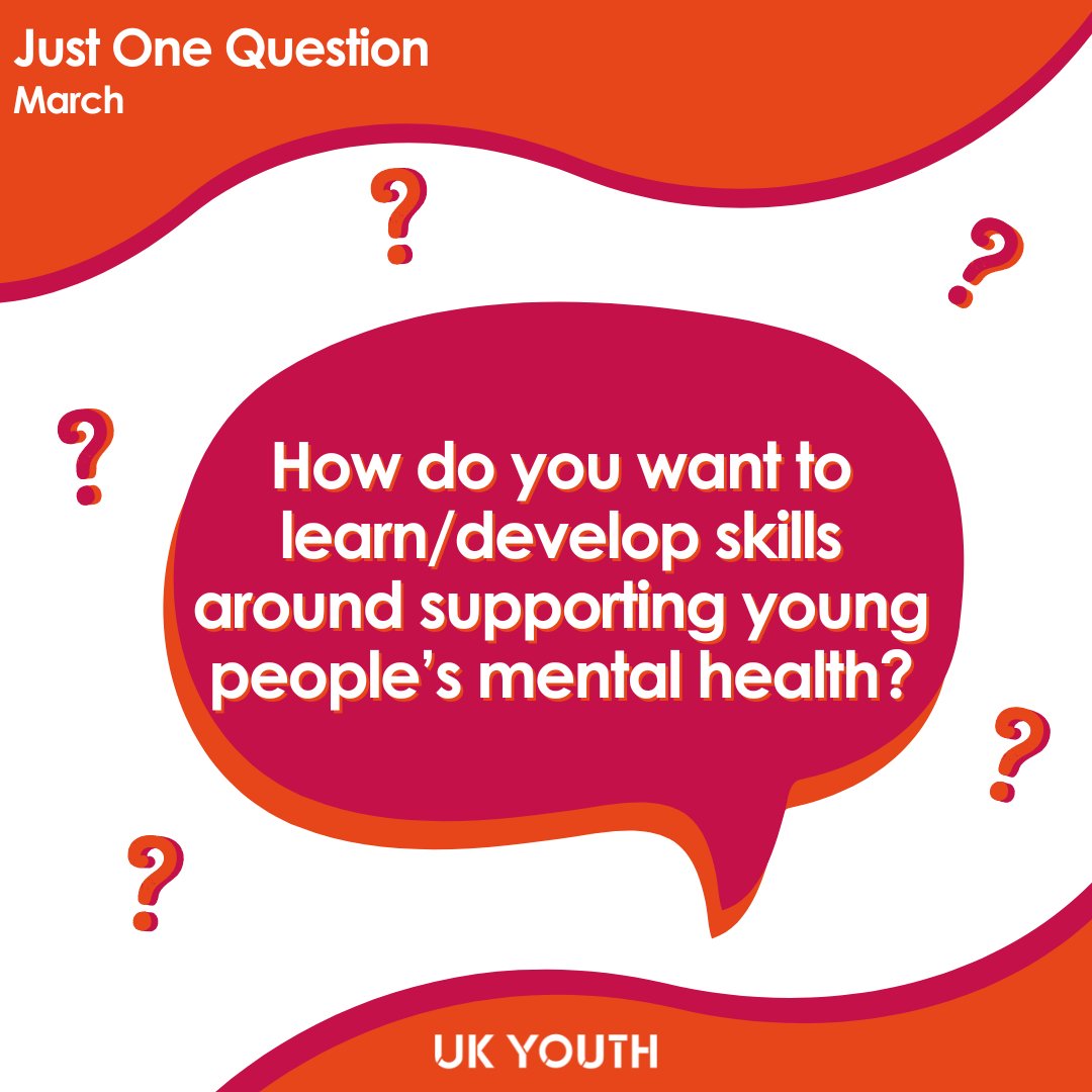 UKYouth's tweet photo. 📢 Calling all Youth Practitioners! Your insights shape the future of young lives.
There's just one more day to answer this months #JustOneQuestion. 🌟 Share your insights, be heard, and drive change in the youth sector.
Answer March’s question here: https://t.co/6TWA4S5nPO https://t.co/8LcBGVoZ52