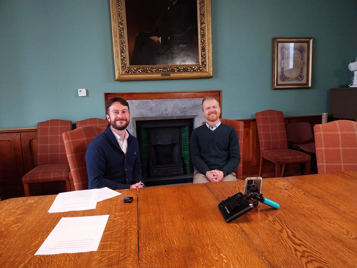 OVPLTUCC's tweet image. Eugene Campbell, @cde_ucc, our OVPLT camera man, with David Moran @UCCLanguageCent prep for the next OVPLT Talks episode which will be out this week!
#OVPLTTalks #LanguageLearning