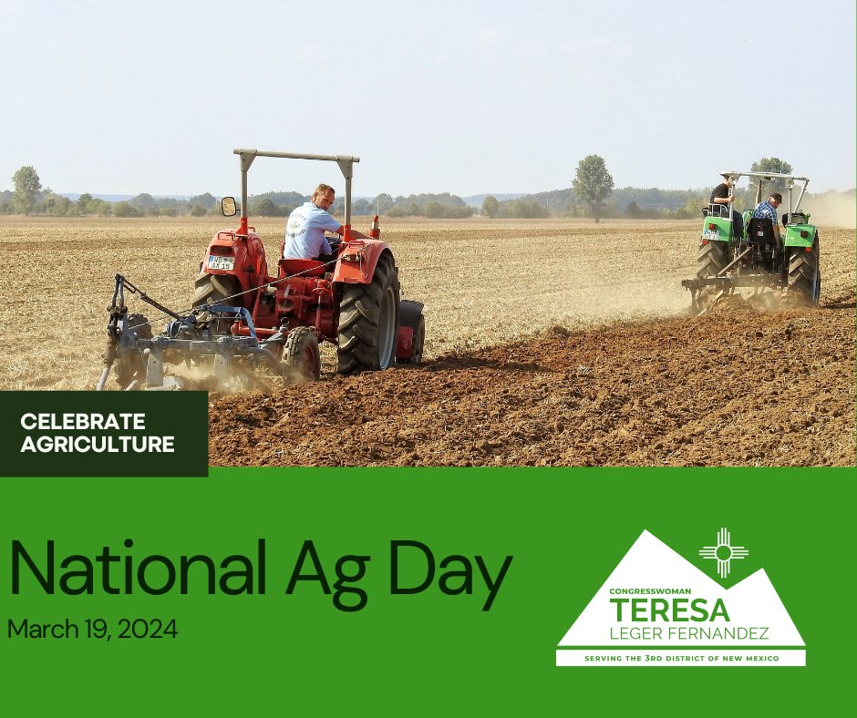 On #NationalAgDay, I’m thankful for the farmers and farm workers who harvest the food that feeds our families.

Everything we eat starts on a farm, many in our district, which employs 98,383 farmers and growers who output $16.1 billion worth of food.

THAT is #FeedingTheEconomy!