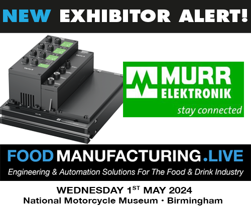 ind_tech_mag's tweet photo. We are delighted to welcome @Murr_automation to Food Manufacturing Live taking place at the National Motorcycle Museum on 1st May 2024. Find out more here: https://t.co/NvzZtK0W7V
#foodmanufacturinglive #foodmanufacturing #automation #foodindustry #innovation https://t.co/IECDTrO3uB