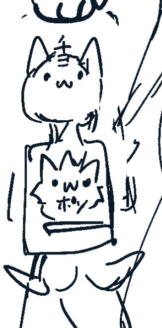 ネーム段階のチヨメ殿とポンタちゃん🥷🦊
#骸骨騎士様 