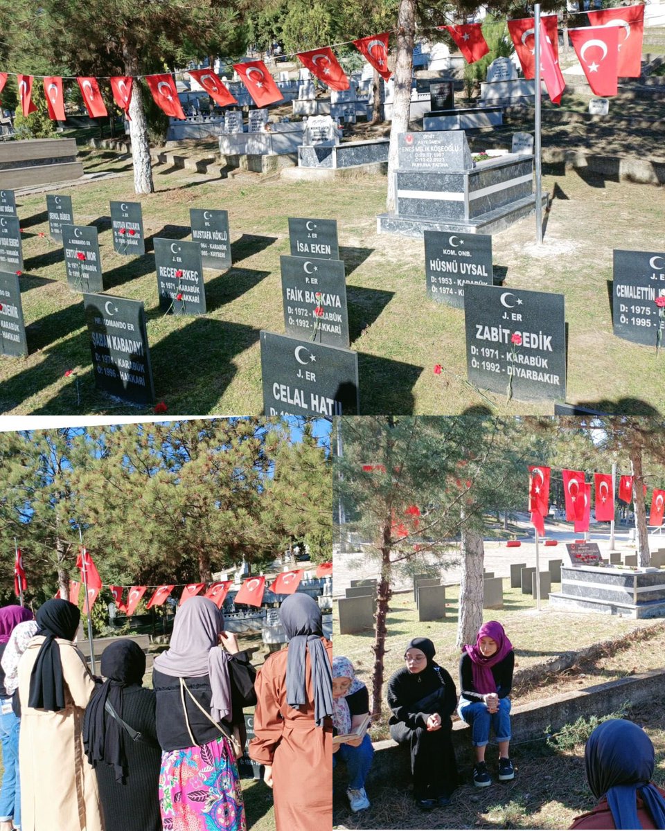 Taşkent Yurdu öğrencileri 18 Mart Çanakkale Şehitleri anısına Karabük şehitliğine ziyarette bulundular .Şehit Ömer Bilal Akpınar'ın vasiyeti anılarak başlanılan programda Kur'an okunup dualar ettiler