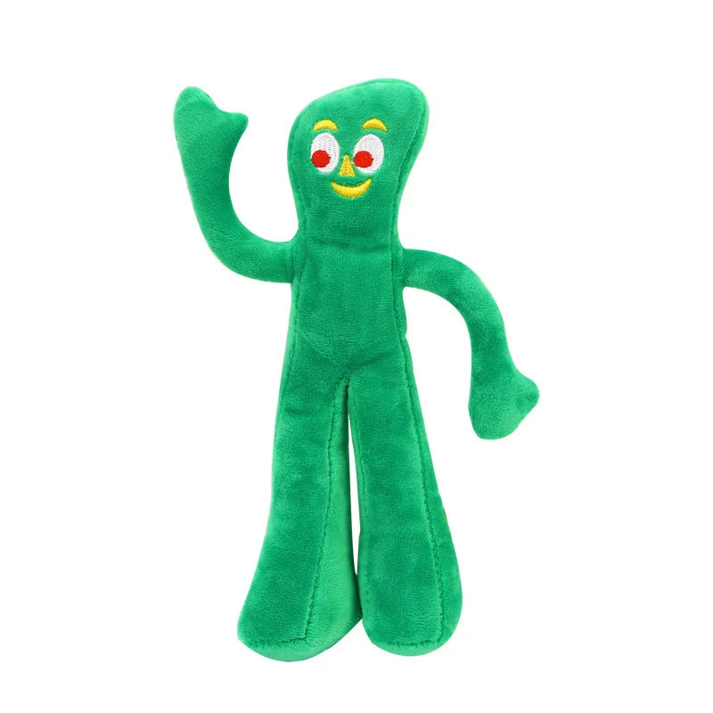 Green Men Gumby Plush Toy Squeaky Toys For Dogs Pet Chew Toys Interactive Dog Toy! Order here : >> jaarashop.com/collections/da…