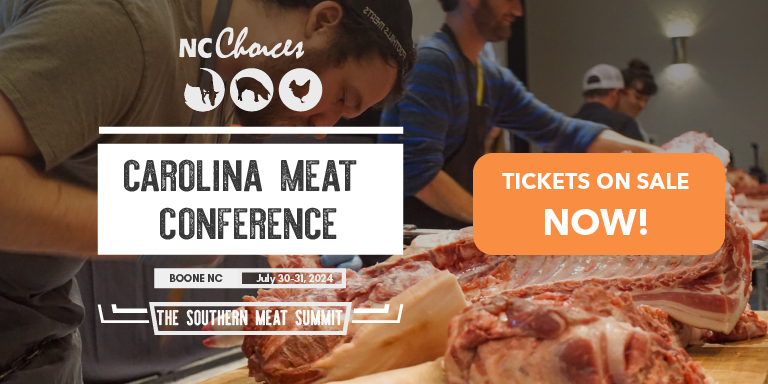 Registration is now open for the Carolina Meat & Value-Added Dairy Conference! Taking place July 30-31 in Boone, NC, this is the go-to conference for pastured meat and dairy professionals. GET YOUR TICKETS TODAY! Learn more & register: carolinameatconference.com