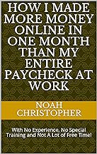 😮Do you think this is impossible?
How I Made MORE Money Online In One Month Than My Entire Paycheck At Work: With No Experience, No Special Training and Not A Lot of Free Time!👀$$$

Why don't get more inquisitive: amzn.to/4agcriL