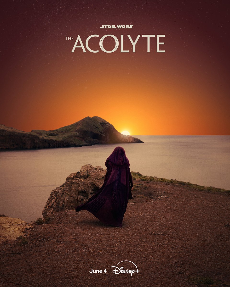 The two-episode premiere of @OfficialAcolyte, a Star Wars Original series, arrives June 4 on @DisneyPlus.