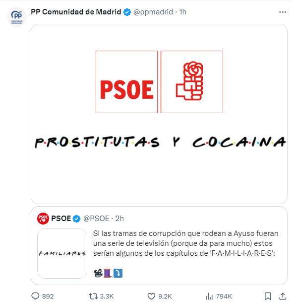 MemoriasPez's tweet photo. Vaya dos... la edad de oro de la política. Qué vergüenza. https://t.co/Z9yDx4m6Jn