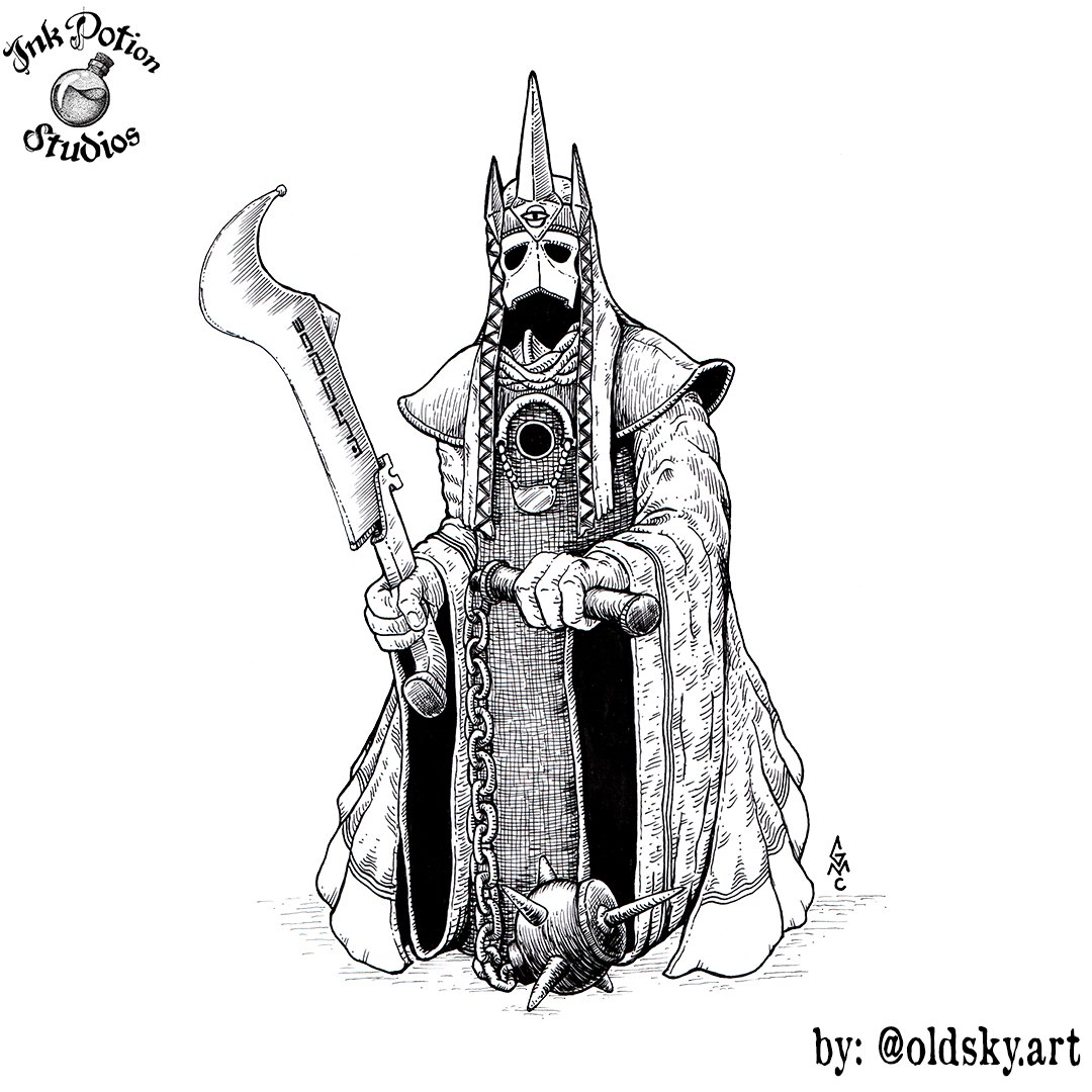 "The Faces of Wizardry"  

Arts by: <a href="/oldsky_art/">Geraldinho ! Commission Open</a>

In the month of March, the artists from Ink Potion Studios travel through the magical webs of reality and bring the most diverse representations of Magic.

Join us at: patreon.com/inkpotionstudi…

#rpg #ttrpg #fantasyart #dnd