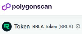 aveniaio's tweet photo. [PT] O $BRLA foi verificado no PolygonScan! ✅  

Após uma diligência extensa, o PolygonScan finalmente verificou a reputação da nossa stablecoin.  

Esse selo está alinhado com o nosso compromisso com a transparência na @BRLAdigital, trazendoconfiança para nossos stakeholders. https://t.co/3QsqdOmTwi