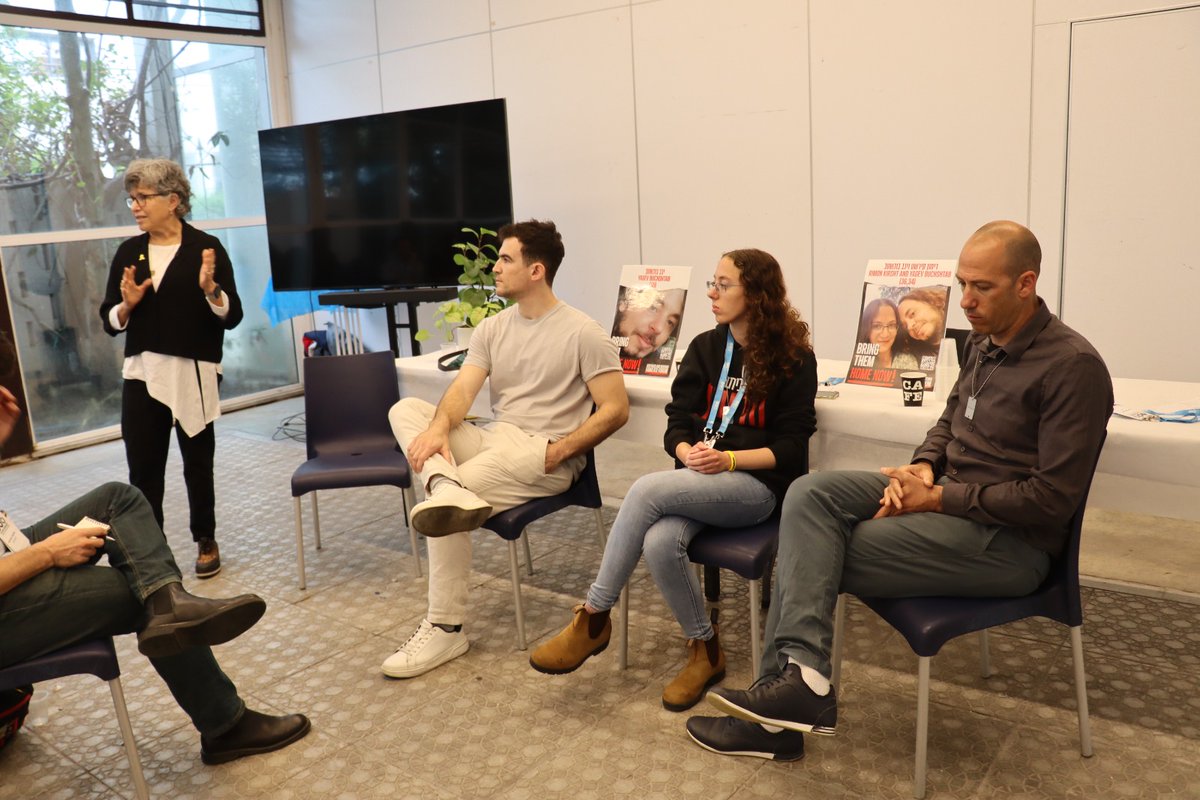 TelAvivUni's tweet photo. Today TAU welcomed a delegation of @Harvard, @Stanford, @dartmouth, @MIT, @USC &amp; @Sissaschool faculty members on a solidarity visit to @Israel. Prof. Neta Ziv, VP of DE&amp;I underscored TAU's commitment to creating a shared space for all students, fostering resilience &amp; diversity. https://t.co/WG0Uceakwf