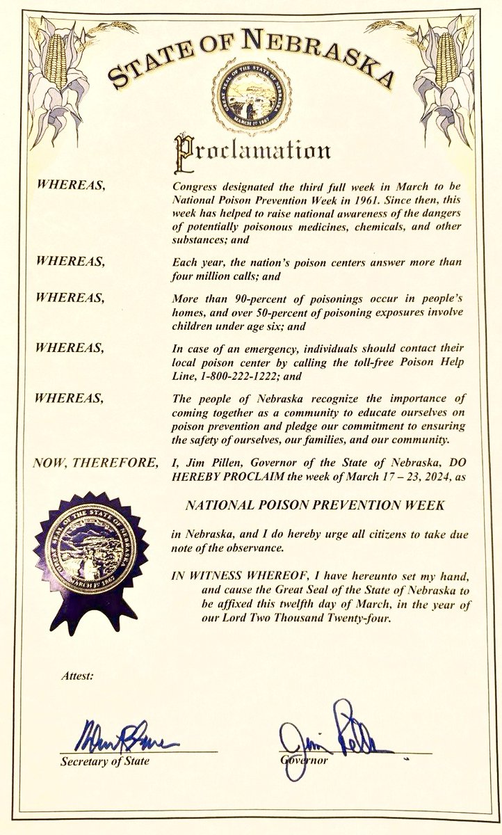 Nebraska Poison Center tweet media