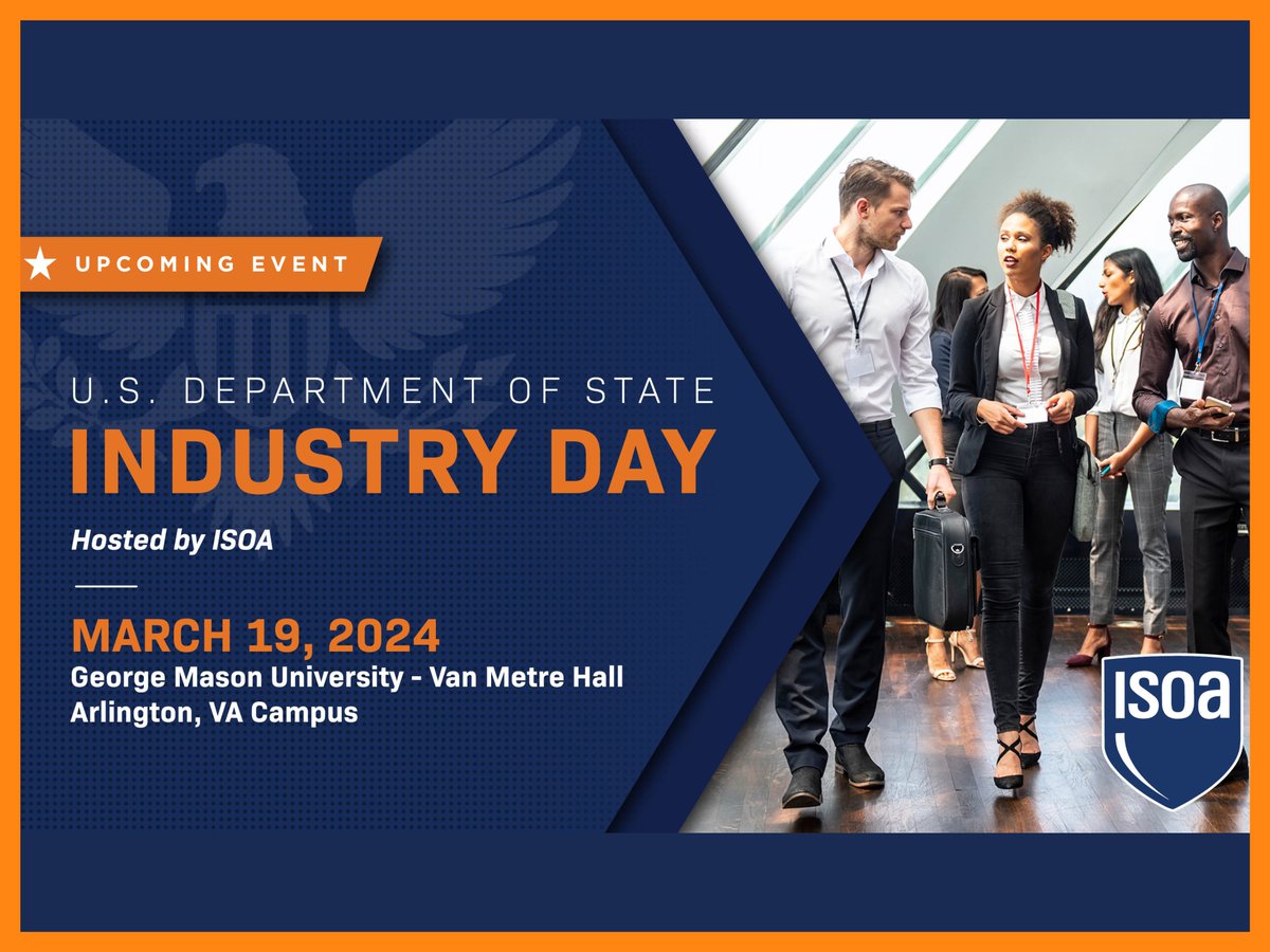TrewonTech's tweet image. Trewon is pleased to announce that it is a proud sponsor and exhibitor of the upcoming sold out 2024 @StabilityOps @StateDept Industry Day event! We look forward to making new connections and re-connect with the familiar faces! #govcon #TrewonTech #DoS