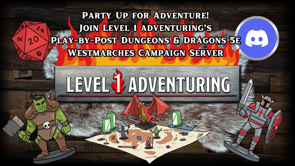 🔥 Level 1 Adventuring is LIVE! 🔥 tweet media