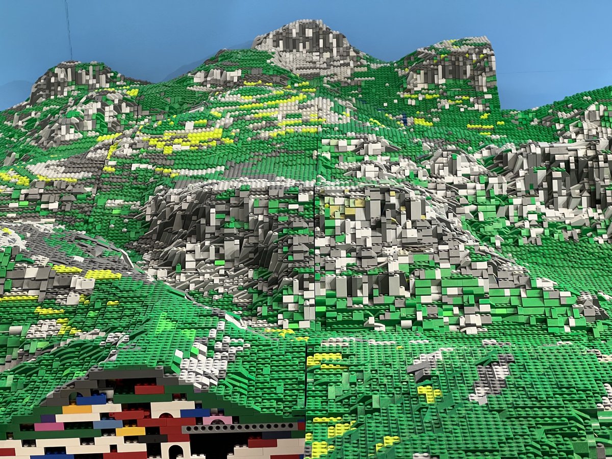 hallamphoto's tweet photo. Highlight has to be visit to Derby @MuseumofMaking to explore the Lego Lake District https://t.co/mnx3jVW2fs