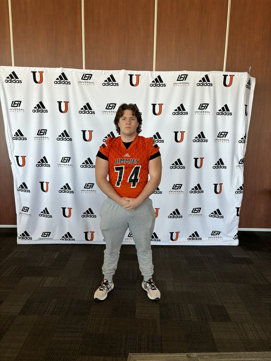 Amazing junior day learned so much thanks @CoachZim_UJ @JimmieFootball @CoachSClancy