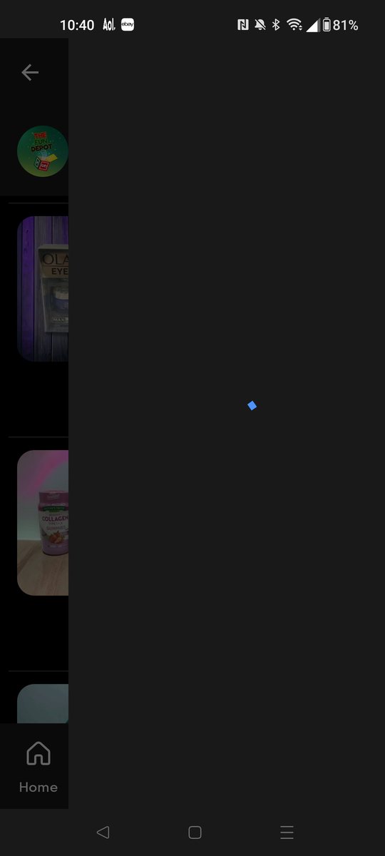 What's with the app <a href="/AskeBay/">Ask eBay</a> <a href="/eBay/">eBay</a> ? Trying to filter searches, see newly listed just does nothing. It displays a blank column and just spins.
