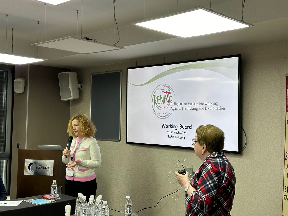marywardloreto's tweet photo. Renate Working Board is taking place in Sofia, Bulgaria.MWL is being present by the participation of the two staff members: Artan Toska and Pjeter Tanushaj who are looking after the event's logistic and financial aspects. MWL are united in the fight against Human Trafficking. https://t.co/1nttyk6oDD