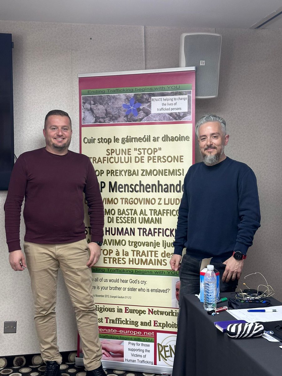 marywardloreto's tweet photo. Renate Working Board is taking place in Sofia, Bulgaria.MWL is being present by the participation of the two staff members: Artan Toska and Pjeter Tanushaj who are looking after the event's logistic and financial aspects. MWL are united in the fight against Human Trafficking. https://t.co/1nttyk6oDD