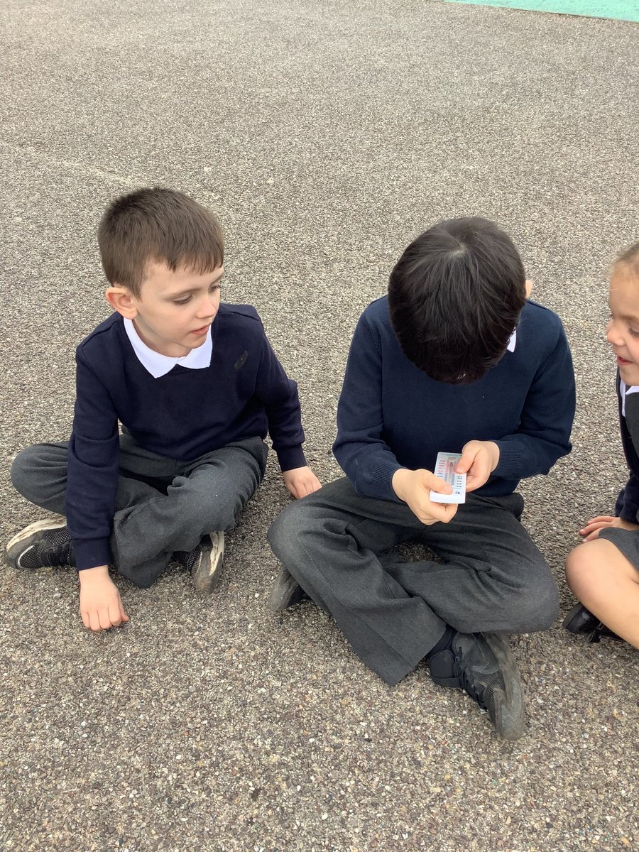 We conducted our own weather experiment today to test how hot or cold it was outside, using a thermometer! We are real geographers now🌡️🌤️ <a href="/CroxtethC/">CroxtethCPS</a>