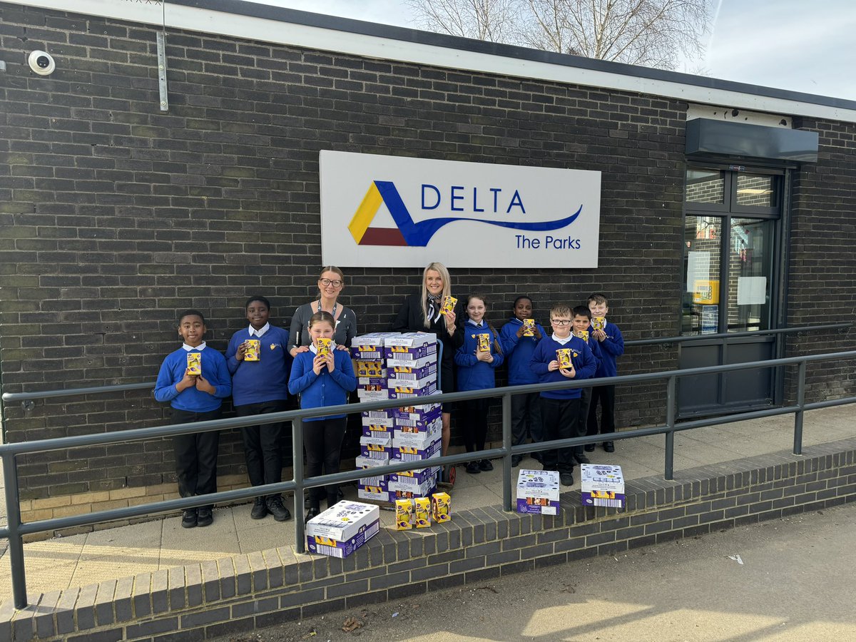 A special thank you to @BealHomes for donating 400 Easter eggs for our children! @YCCharity 🥚🐣💙