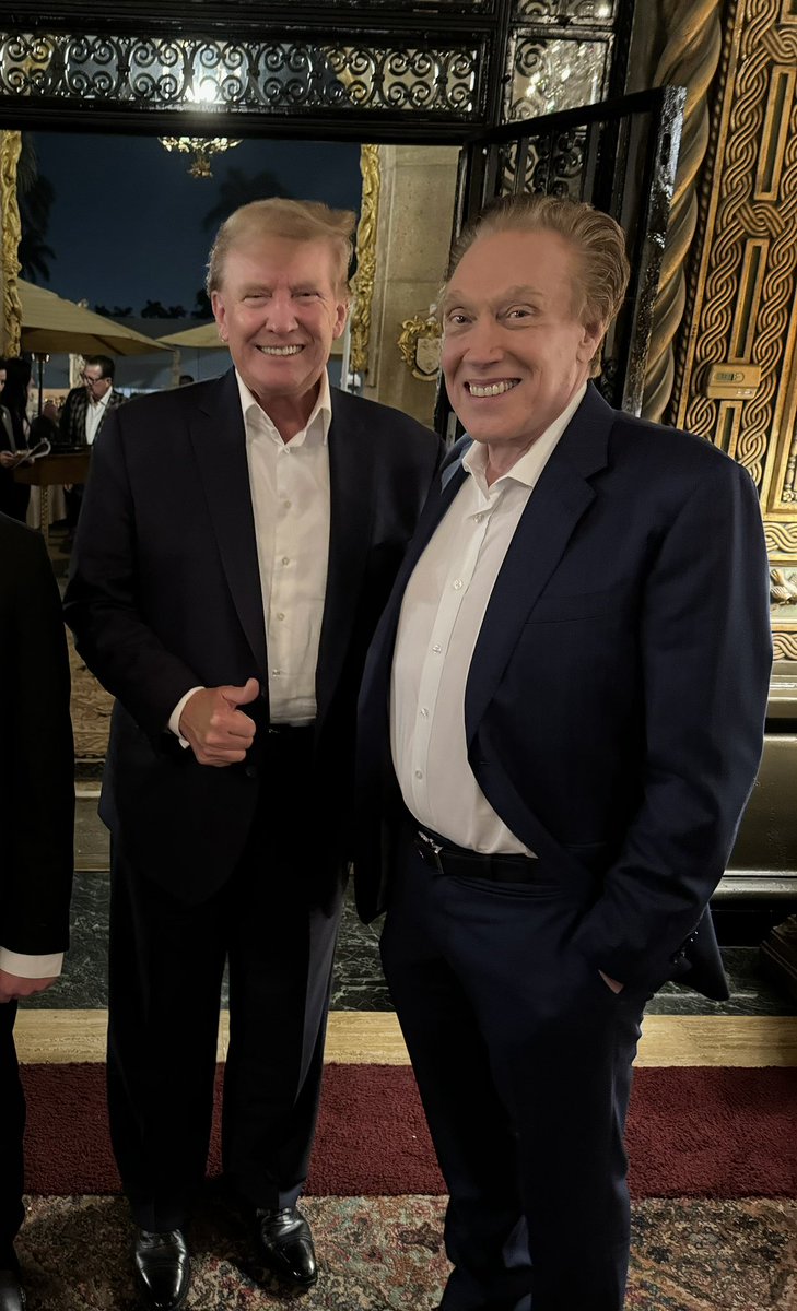 The only person capable of beating Joe Biden at the ballot box is president Donald Trump. I had a wonderful dinner at Mar-a-Lago. They can’t stop #45!