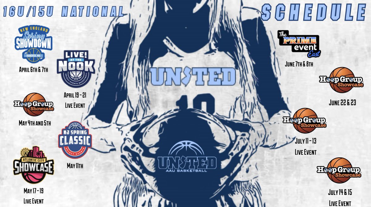 Coach Carnes (@jcarnesjr) on Twitter photo Lots of hoops to be played this spring and summer! Check us out! ๐๐ฅ๐๐ฝ #GirlsHoopToo <a href="/unitedNJaau/">United NJ AAU</a> Lots of hoops to be played this spring and summer! Check us out! ๐๐ฅ๐๐ฝ #GirlsHoopToo <a href="/unitedNJaau/">United NJ AAU</a>
