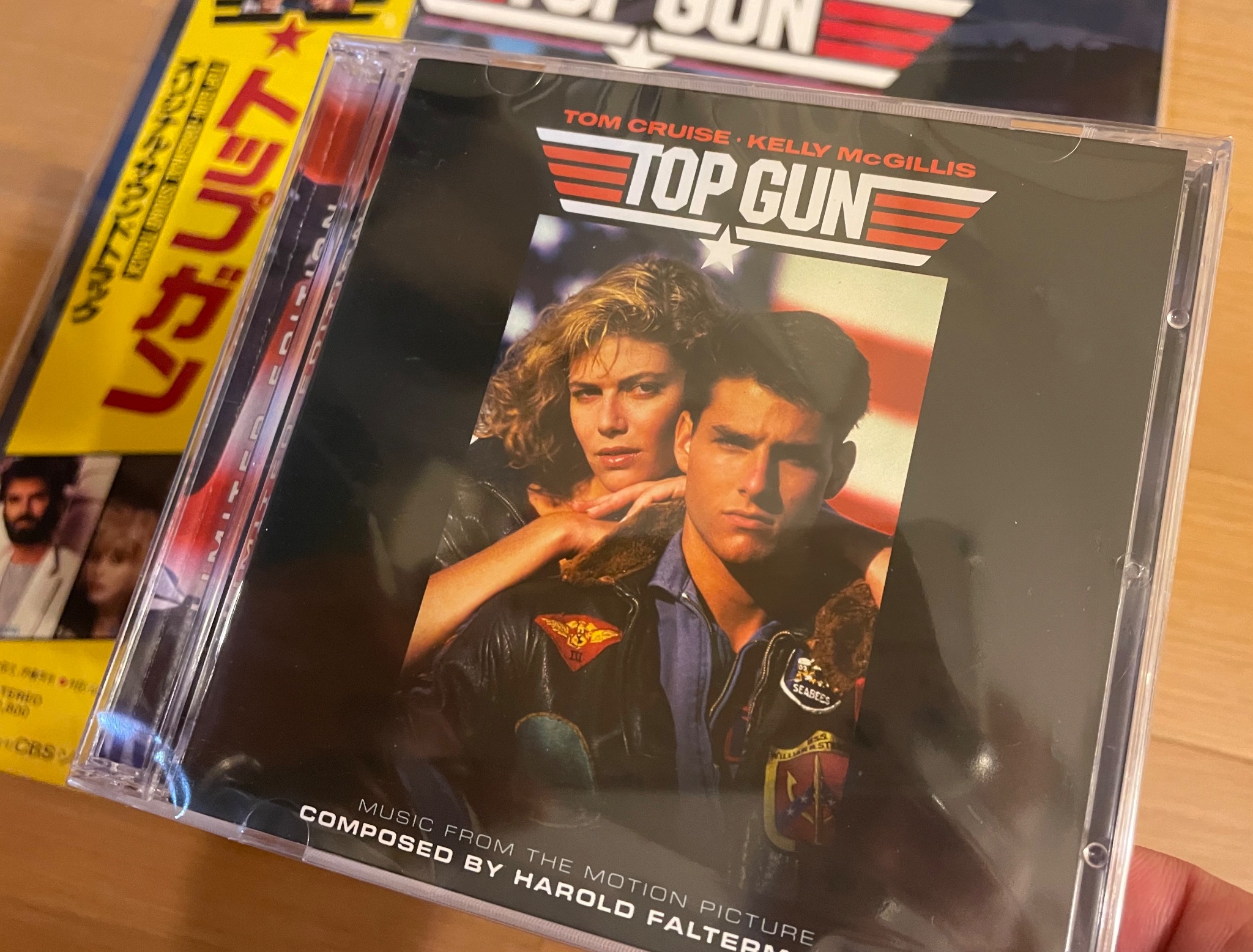 トップガン TOP GUN 5000枚限定 2枚組 サウンドトラック サントラ TOP