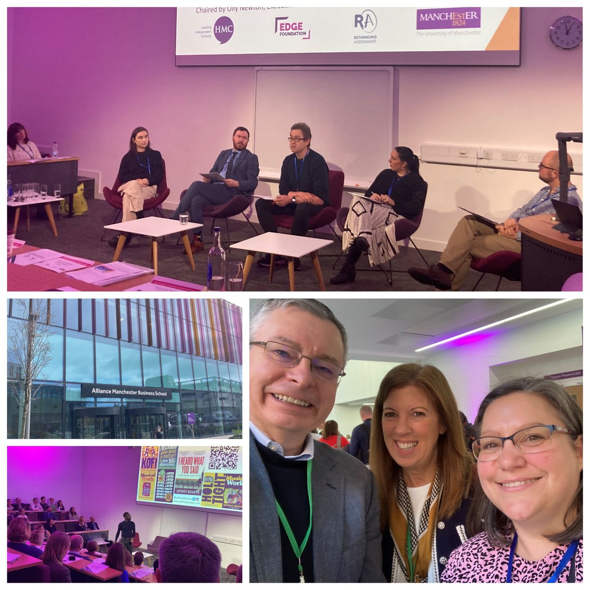 Great to see HMC colleagues at the second Next Generation Assessment Conference #ngaconf24 @OfficialUoM Business School. Thanks to Manchester, the Edge Foundation @ukEdge and Rethinking Assessment @rethinkassessmt Always a pleasure to work alongside you.