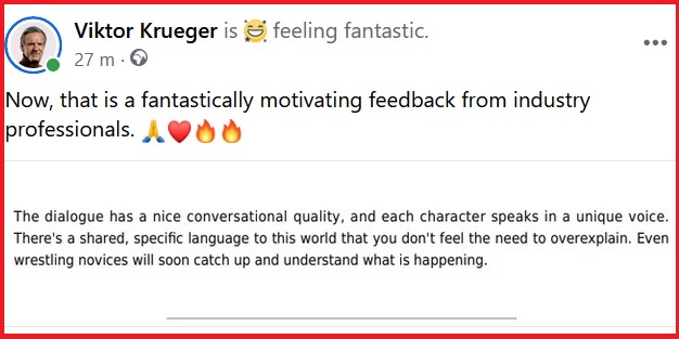 Now, that is a fantastically motivating feedback from industry professionals. 🙏❤🔥🔥
#WritingCommunity #FirstFeedback #ScreenplayCompetition