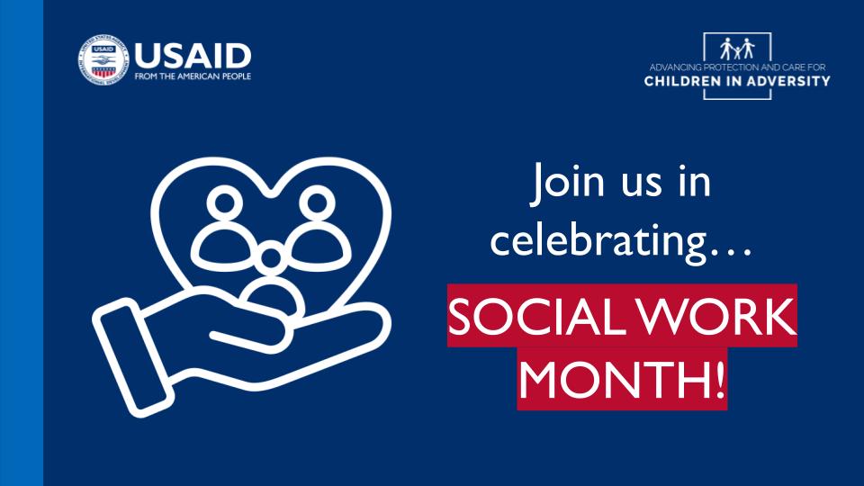 Today, we're celebrating the important role of the #SocialServiceWorkforce in the protection and care of children and families throughout communities—including in schools, health care facilities, and across humanitarian and development contexts. #WSWD2024 @SSWAlliance