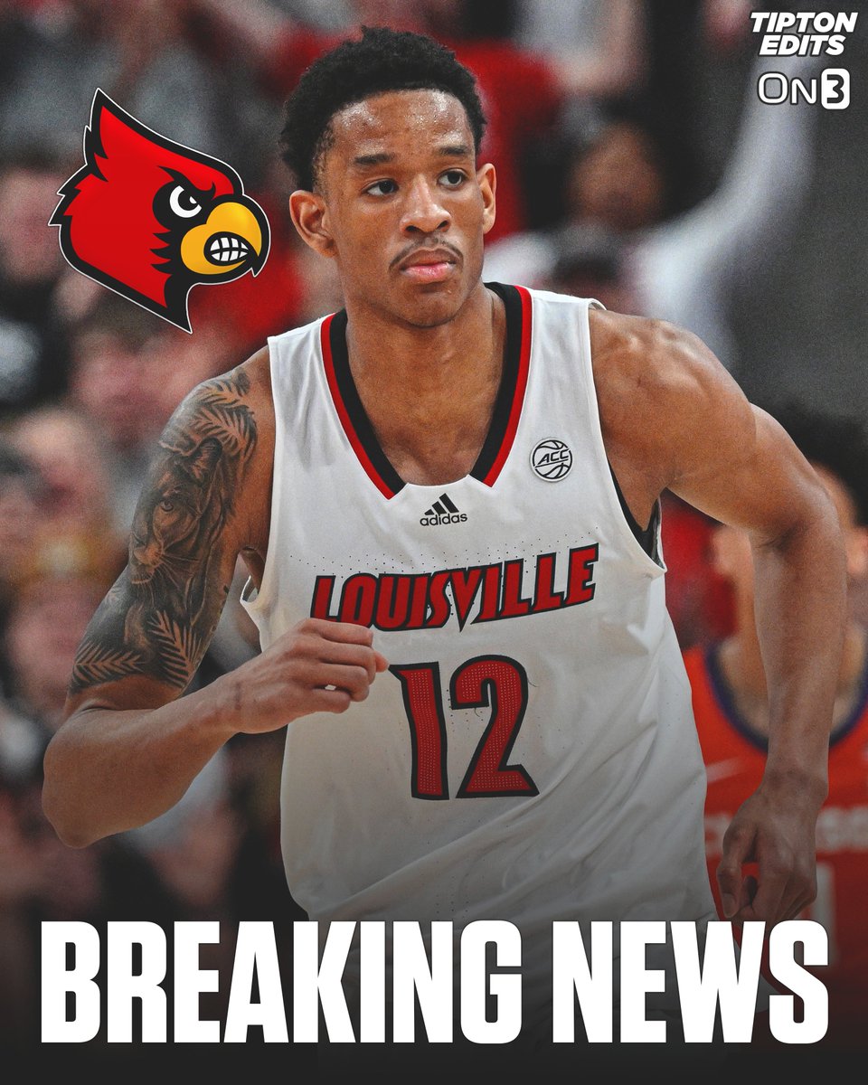 JoeTipton's tweet image. NEWS: Louisville forward JJ Traynor plans to enter the transfer portal, he tells @On3sports. 

The 6-8 senior averaged 10.1 points and 4.6 rebounds per game this season. Has spent his entire four-year career with the &apos;Cards.

Story: on3.com/college/louisv…